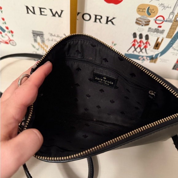 Kate Spade Black Leather Crossbody Bag - Picture 4 of 4